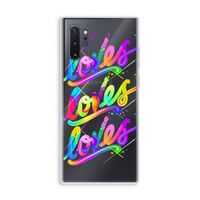 Loves: Samsung Galaxy Note 10 Plus Transparant Hoesje