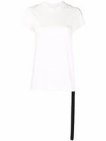 Rick Owens DRKSHDW t-shirt en coton à détail de sangle - Blanc - thumbnail