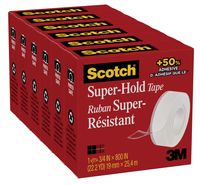 Scotch plakband Super Hold, ft 19 mm x 25,4 m, pak van 6 rollen - thumbnail