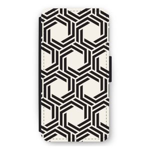 Geometrisch patroon: iPhone 11 Flip Hoesje