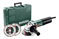 Metabo weq 1400-125 | 1400w | haakse slijper | met 2 diamant-doorslijpschijven - 600347510
