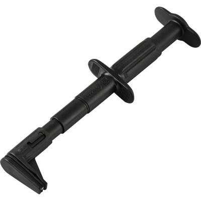 VOLTCRAFT MSK-140 Veiligheids-platte meetklem Steekaansluiting 4 mm CAT III 1000 V Zwart