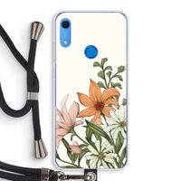 Floral bouquet: Huawei Y6s Transparant Hoesje met koord