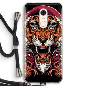 Tiger and Rattlesnakes: Xiaomi Redmi 5 Transparant Hoesje met koord