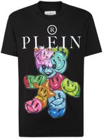 Philipp Plein t-shirt en coton à imprimé graphique - Noir - thumbnail