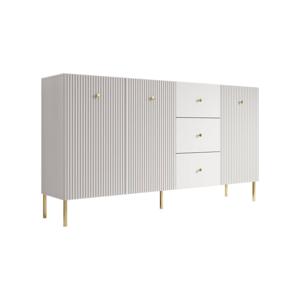 Meubella Dressoir Vermont - Wit - 180 cm