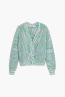 Multicolor gebreid vest - MATERIAL FINISHES - M