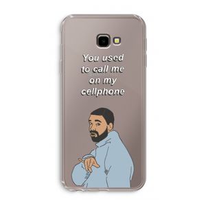 Hotline bling: Samsung Galaxy J4 Plus Transparant Hoesje