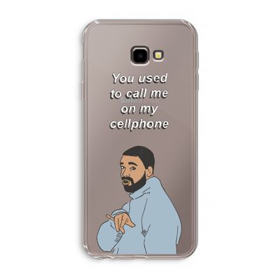 Hotline bling: Samsung Galaxy J4 Plus Transparant Hoesje