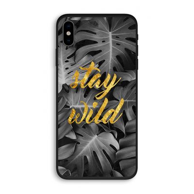 Stay wild: iPhone XS Biologisch afbreekbaar hoesje
