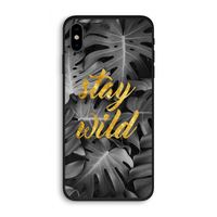 Stay wild: iPhone XS Biologisch afbreekbaar hoesje