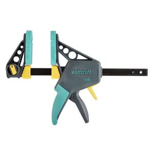 Wolfcraft 3030000 EHZ eenhandklem PRO 100/150 mm Spanbreedte (max.):150 mm Afm. werkbereik:100 mm