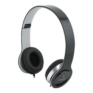 LogiLink HS0028 hoofdtelefoon/headset Hoofdband Zwart