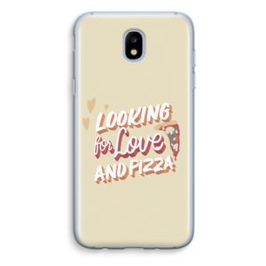 Pizza is the answer: Samsung Galaxy J5 (2017) Transparant Hoesje