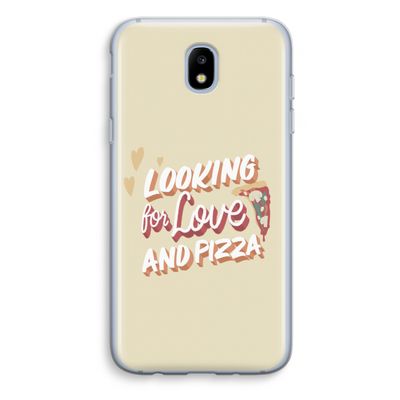 Pizza is the answer: Samsung Galaxy J5 (2017) Transparant Hoesje