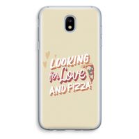 Pizza is the answer: Samsung Galaxy J5 (2017) Transparant Hoesje