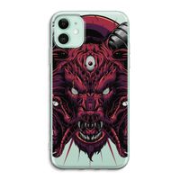 Hell Hound and Serpents: iPhone 11 Transparant Hoesje