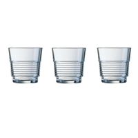 6x Stuks waterglazen/drinkglazen 200 ml