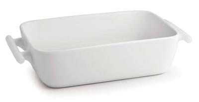 BonBistro Ovenschalen Yong Squito - 33 x 24 x 6 cm / 3.5 Liter - Wit - 2 stuks