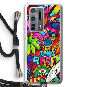 Represent: Huawei P40 Pro Plus Transparant Hoesje met koord