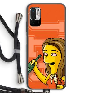 Jamie Lee Simpson: Xiaomi Redmi Note 10 5G Transparant Hoesje met koord
