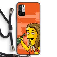 Jamie Lee Simpson: Xiaomi Redmi Note 10 5G Transparant Hoesje met koord