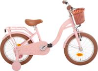AMIGO Fairy 16 Inch Meisjes Terugtraprem Zalmroze