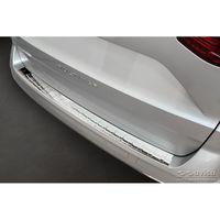 Chroom RVS Bumper beschermer passend voor Volkswagen Multivan T7 2021- 'Ribs' AV238046