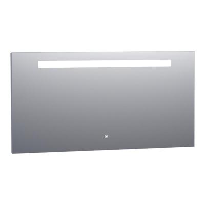 Brauer Garnet Spiegel - Rechthoekig - 140 cm - met Directe LED-Verlichting - Dimbaar - met Touchbediening