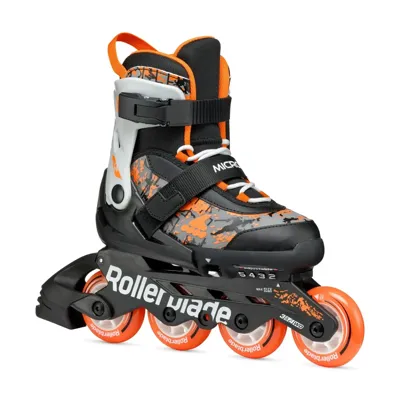 Microblade SL Black/Orange - Verstelbare Kinderskates