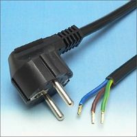 HAKA AANSL 3X0.75 3M ZW AANSLUITSN 70G3M ZW PVC