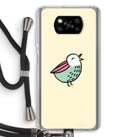 Birdy: Xiaomi Poco X3 NFC Transparant Hoesje met koord