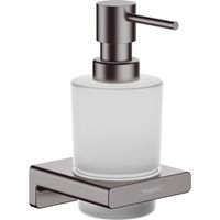 Hansgrohe Addstoris zeepdispenser brushed black chroom 41745340 - thumbnail