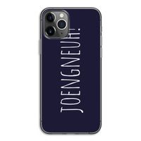 Joengneuh!: iPhone 11 Pro Transparant Hoesje