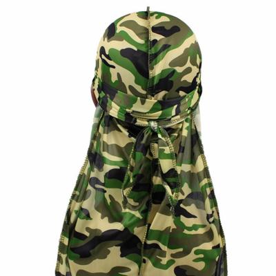 w-5 Camouflage lange-tailed Pirate Hat tulband Cap afdrukken