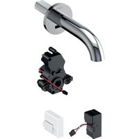 Geberit Piave elektronische wandwastafelkraan koud voor netvoeding 17cm chroom 116.261.21.1 Geberit Piave elektronische wandwastafelkraan koud voor netvoeding 17cm chroom 116.261.21.1