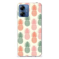 Motorola Moto G14 | Siliconen Case | Ananas