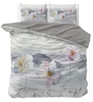 Sleeptime Dekbedovertrek Annique Grijs-Lits-jumeaux (240 x 200/220 cm) - thumbnail
