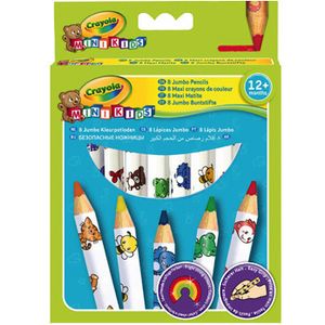 Mini Kids - Jumbo kleurpotloden Potlood