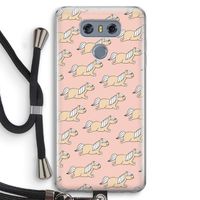Ponys: LG G6 Transparant Hoesje met koord