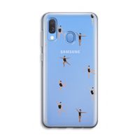 Dancing #1: Samsung Galaxy A40 Transparant Hoesje
