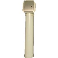 Etsero Roll up closetrollen dispenser 13,7x77x13,5cm voor maximaal 6 rollen geborsteld RVS 3059208 - thumbnail