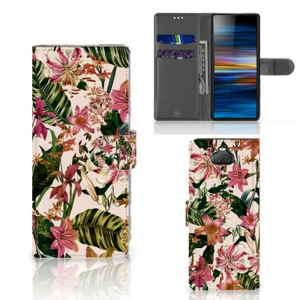 Sony Xperia 10 Hoesje Flowers