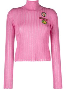 CORMIO pull Anna à badge brodé - Rose
