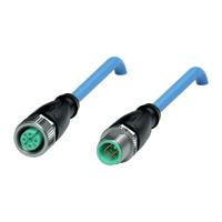 Pepperl+Fuchs 70122491 Sensor/actuator connector, geassembleerd Aantal polen (sensoren): 4, 4 3 m 1 stuk(s)