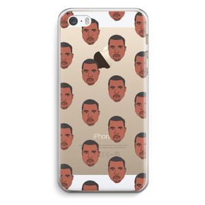 Kanye Call Me?: iPhone 5 / 5S / SE Transparant Hoesje