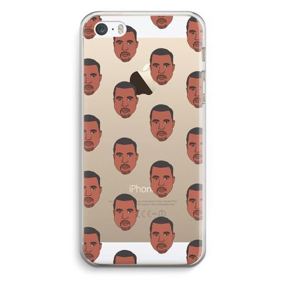 Kanye Call Me?: iPhone 5 / 5S / SE Transparant Hoesje