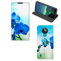 Nokia 1.4 Smart Cover Orchidee Blauw - Cadeau voor je Moeder