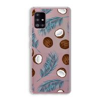 Kokosnoot roze: Samsung Galaxy A51 5G Transparant Hoesje
