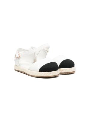 Age of Innocence espadrilles Marissa à bout contrastant - Blanc